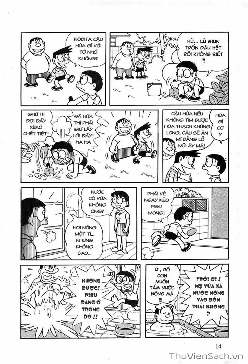 Truyện Tranh Doraemon: Thăm Công Viên Khủng Long trang 11