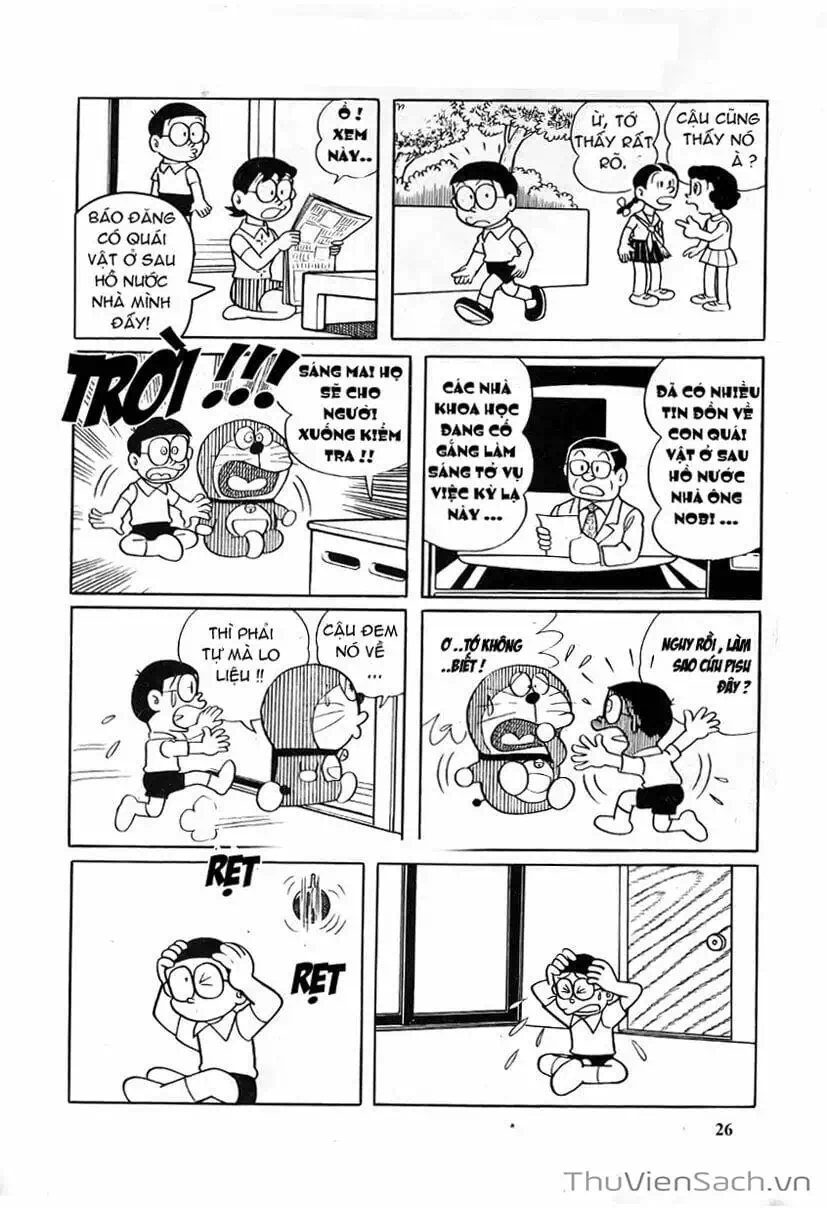 Truyện Tranh Doraemon: Thăm Công Viên Khủng Long trang 11