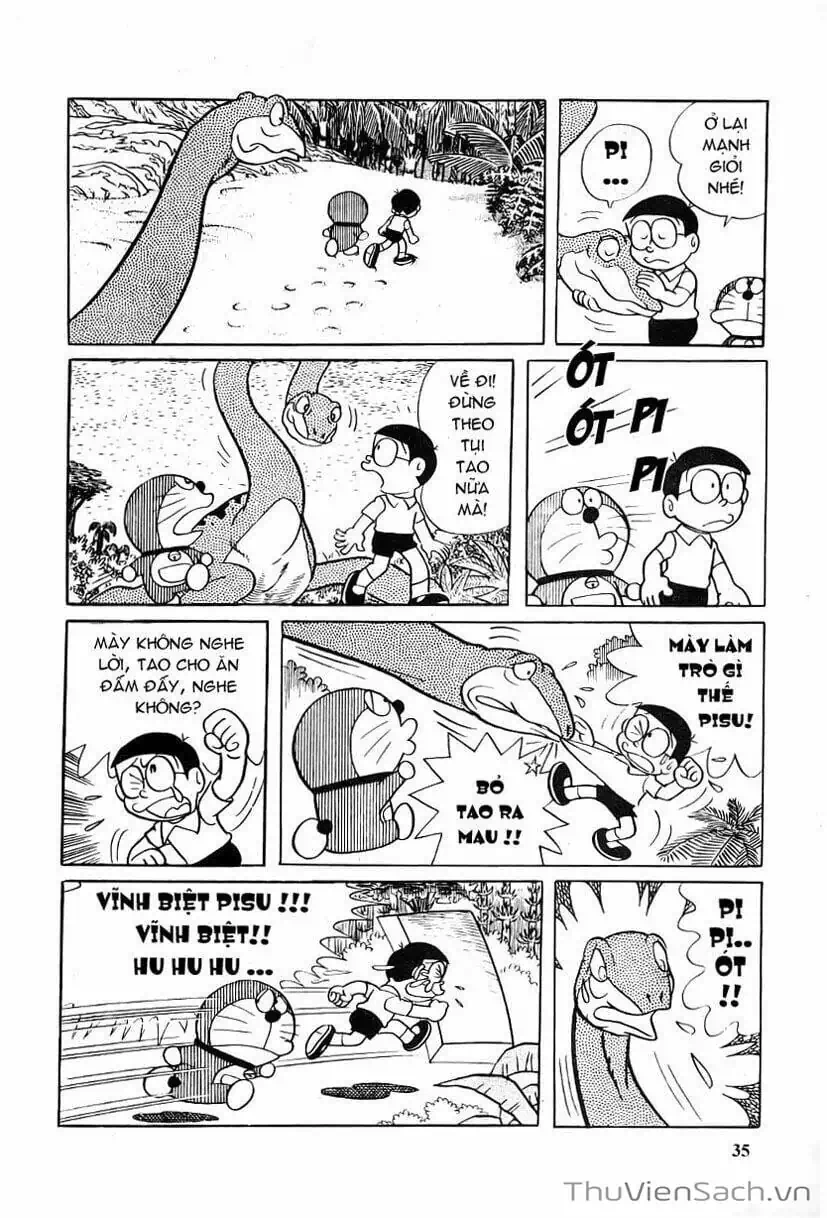 Truyện Tranh Doraemon: Thăm Công Viên Khủng Long trang 11