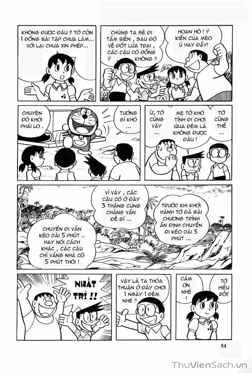 Truyện Tranh Doraemon: Thăm Công Viên Khủng Long trang 11