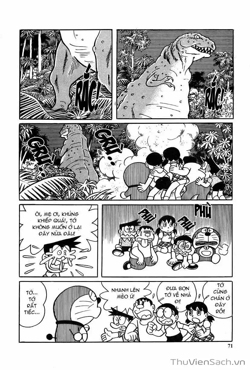 Truyện Tranh Doraemon: Thăm Công Viên Khủng Long trang 11