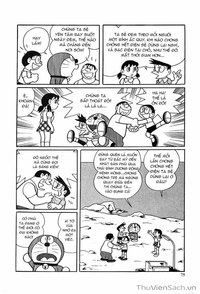 Truyện Tranh Doraemon: Thăm Công Viên Khủng Long trang 11