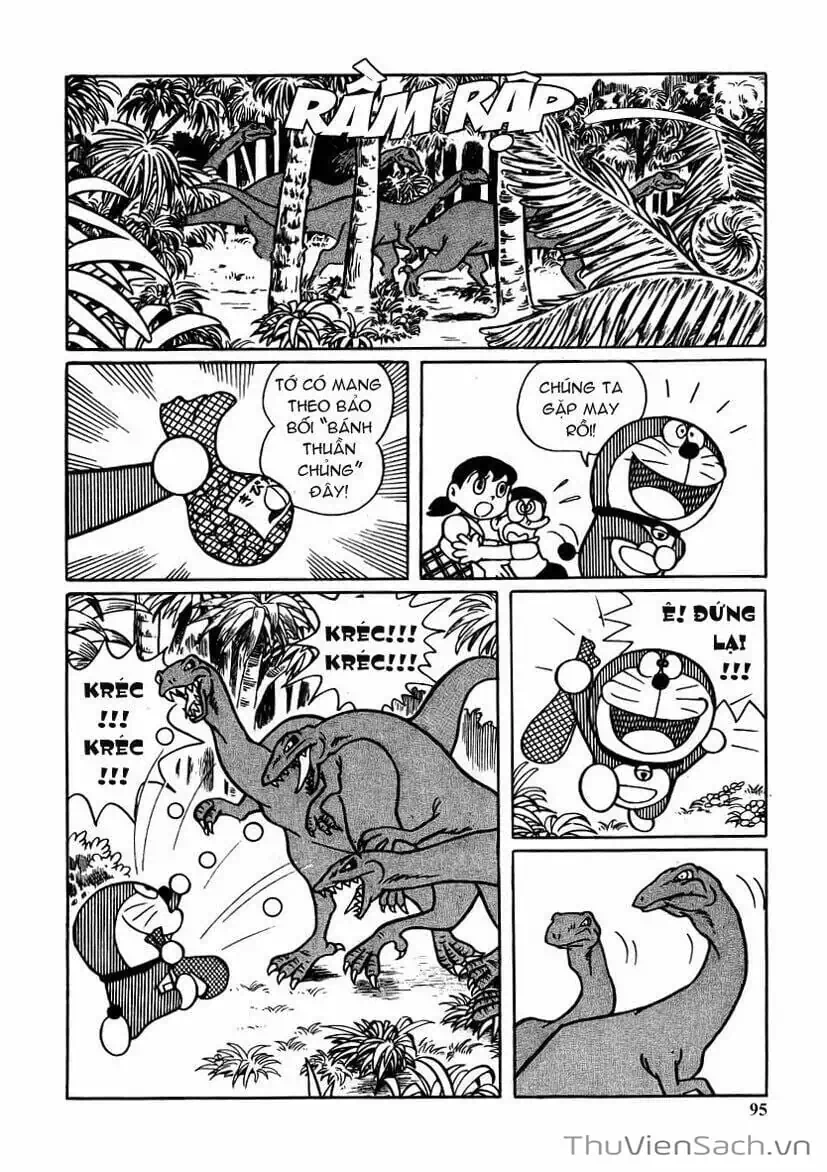 Truyện Tranh Doraemon: Thăm Công Viên Khủng Long trang 11