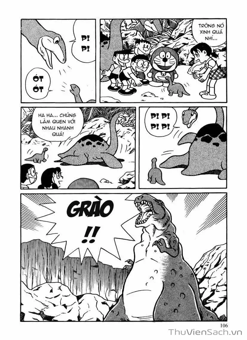 Truyện Tranh Doraemon: Thăm Công Viên Khủng Long trang 11