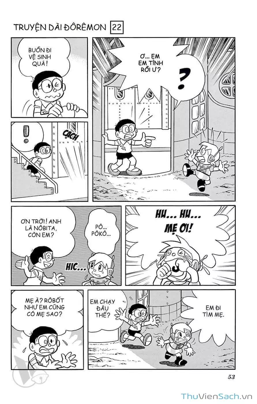 Truyện Tranh Doraemon: Cuộc Chiến Ở Xứ Sở Robot trang 11