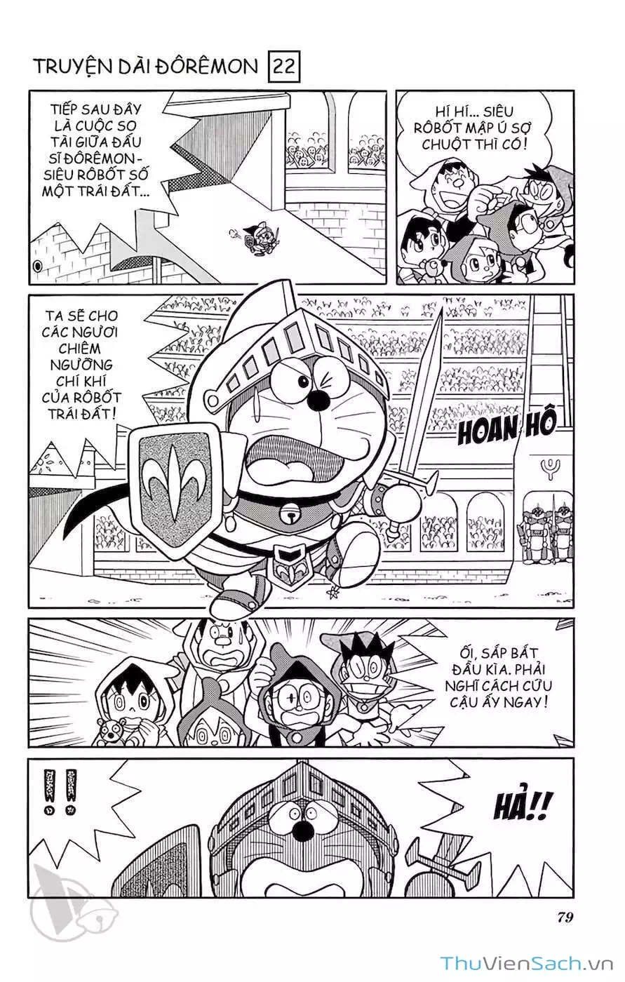 Truyện Tranh Doraemon: Cuộc Chiến Ở Xứ Sở Robot trang 11