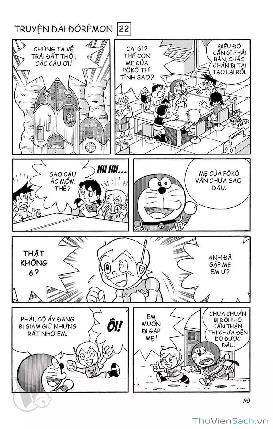 Truyện Tranh Doraemon: Cuộc Chiến Ở Xứ Sở Robot trang 11