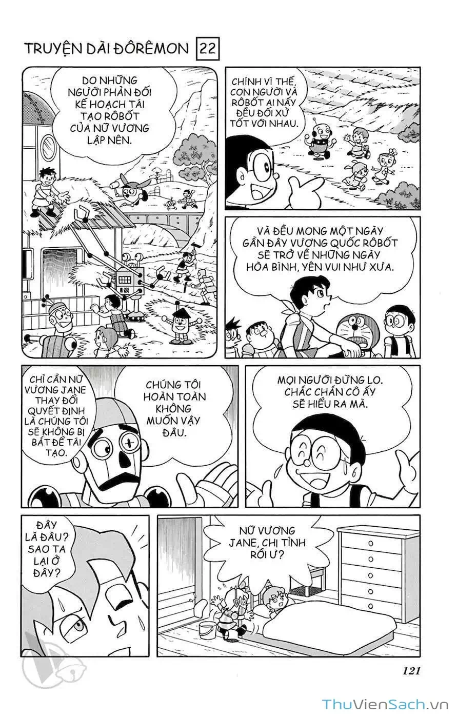 Truyện Tranh Doraemon: Cuộc Chiến Ở Xứ Sở Robot trang 11