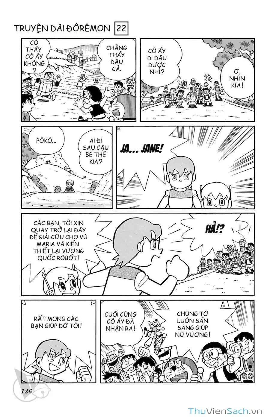 Truyện Tranh Doraemon: Cuộc Chiến Ở Xứ Sở Robot trang 11