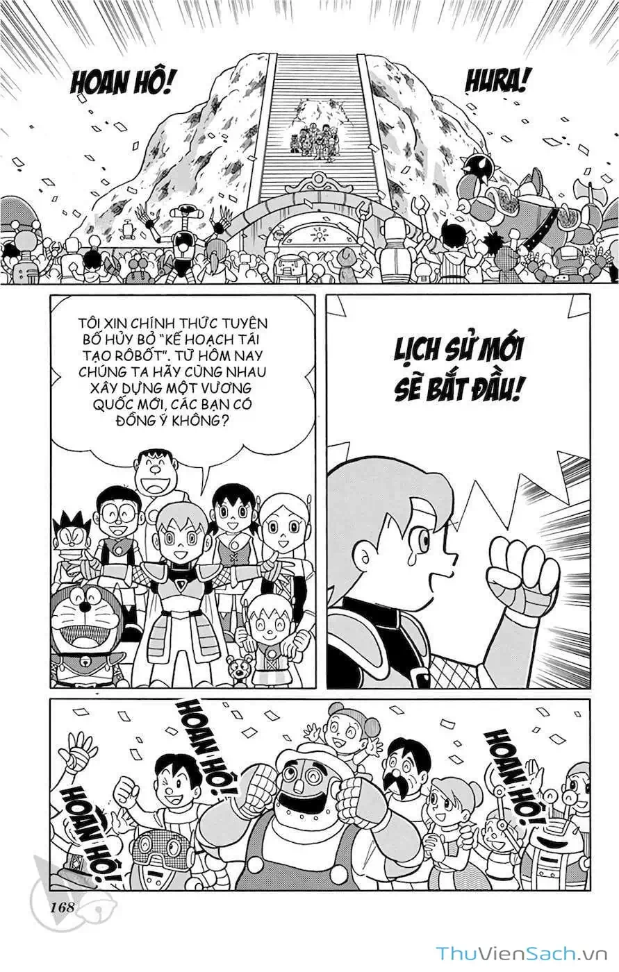 Truyện Tranh Doraemon: Cuộc Chiến Ở Xứ Sở Robot trang 11