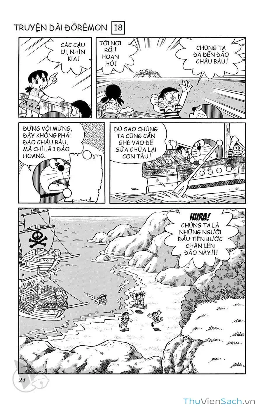Truyện Tranh Doraemon: Cuộc Phiêu Lưu Đến Đảo Giấu Vàng trang 11