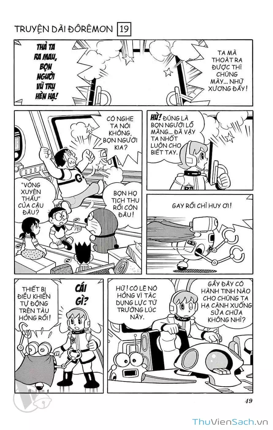 Truyện Tranh Doraemon: Đi Tìm Miền Đất Mới trang 11