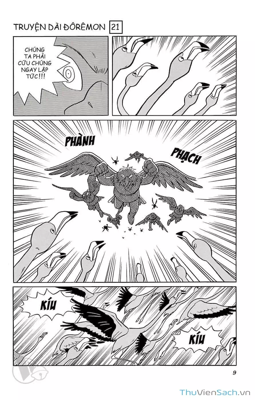 Truyện Tranh Doraemon: Du Hành Đến Vương Quốc Loài Chim trang 11