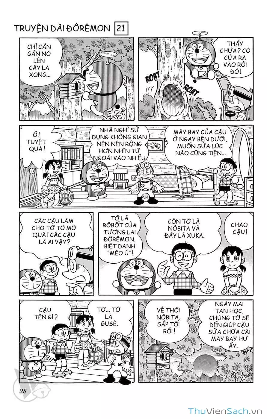 Truyện Tranh Doraemon: Du Hành Đến Vương Quốc Loài Chim trang 11