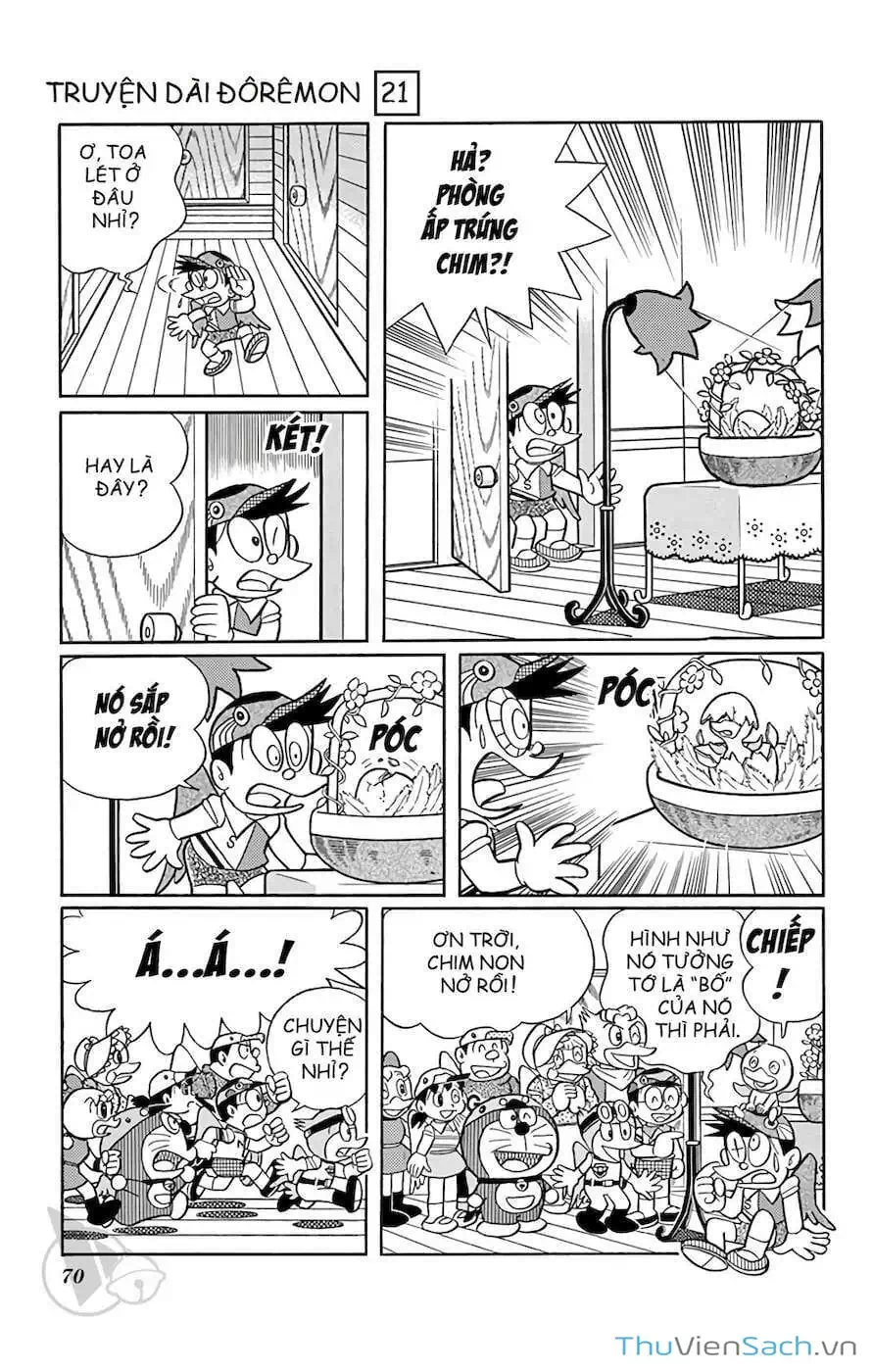 Truyện Tranh Doraemon: Du Hành Đến Vương Quốc Loài Chim trang 11