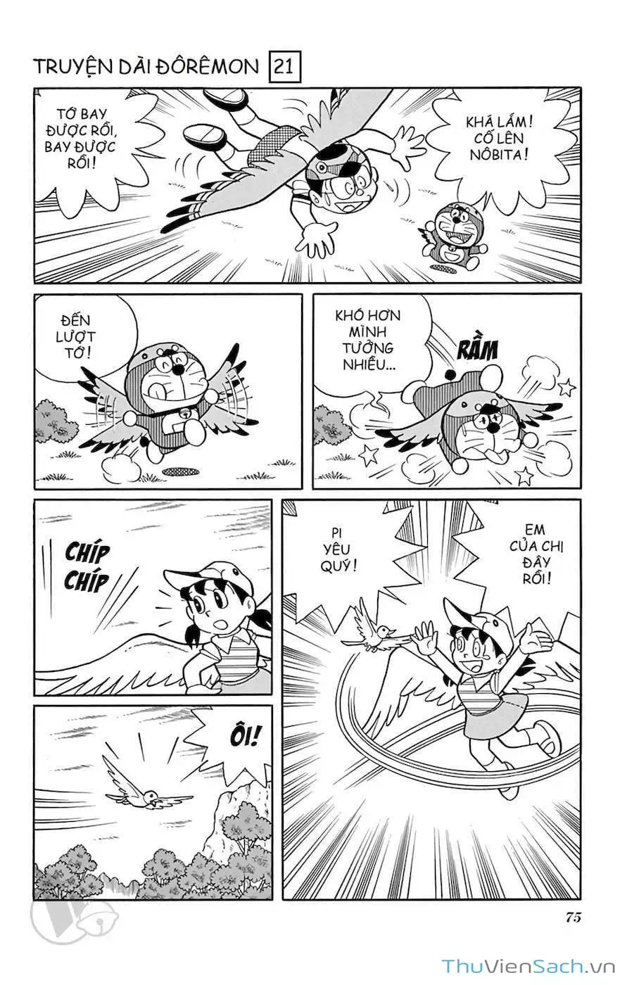 Truyện Tranh Doraemon: Du Hành Đến Vương Quốc Loài Chim trang 11