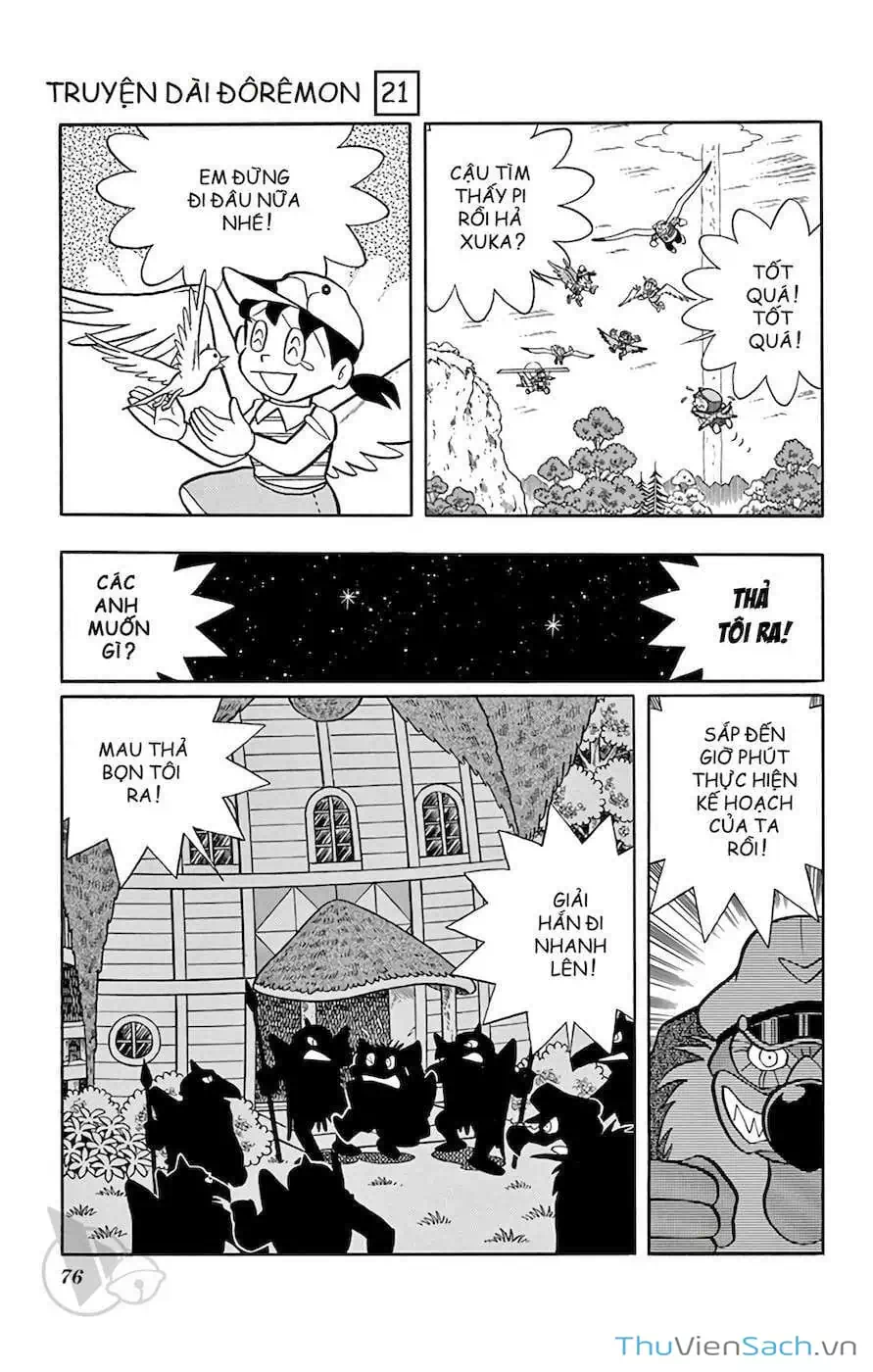 Truyện Tranh Doraemon: Du Hành Đến Vương Quốc Loài Chim trang 11