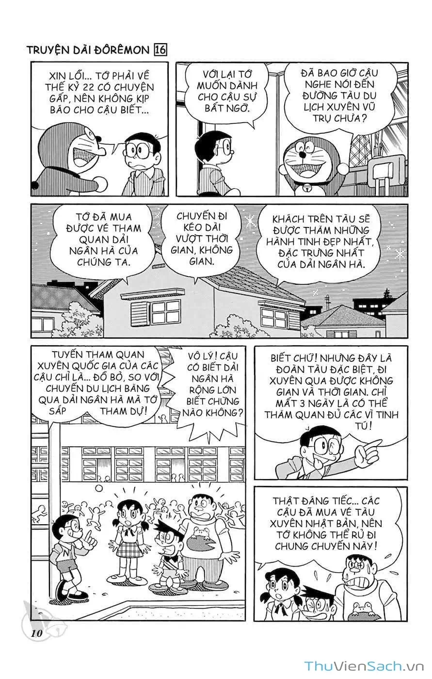 Truyện Tranh Doraemon: Hành Trình Qua Dải Ngân Hà trang 11