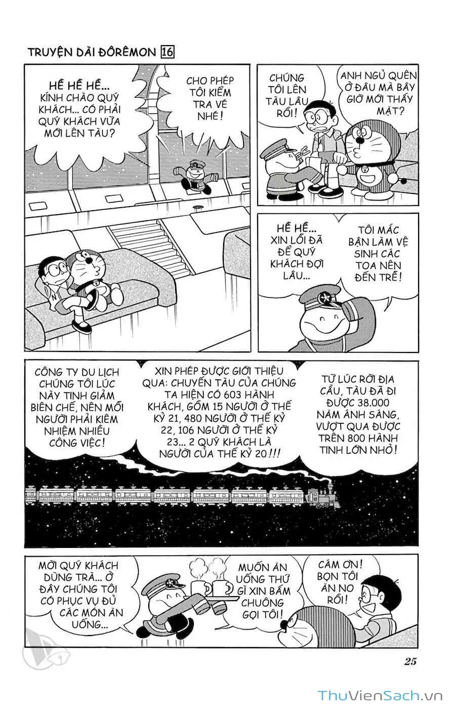 Truyện Tranh Doraemon: Hành Trình Qua Dải Ngân Hà trang 11