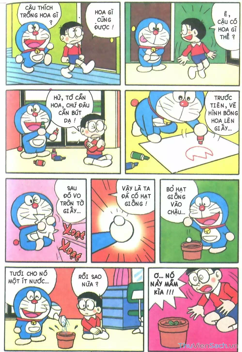 Truyện Tranh Doraemon Màu trang 5