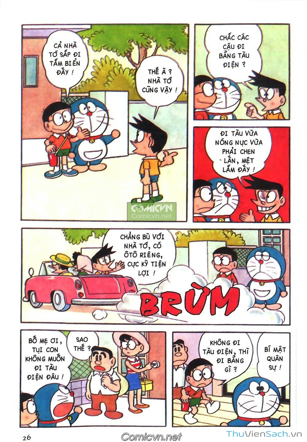 Truyện Tranh Doraemon Màu trang 5