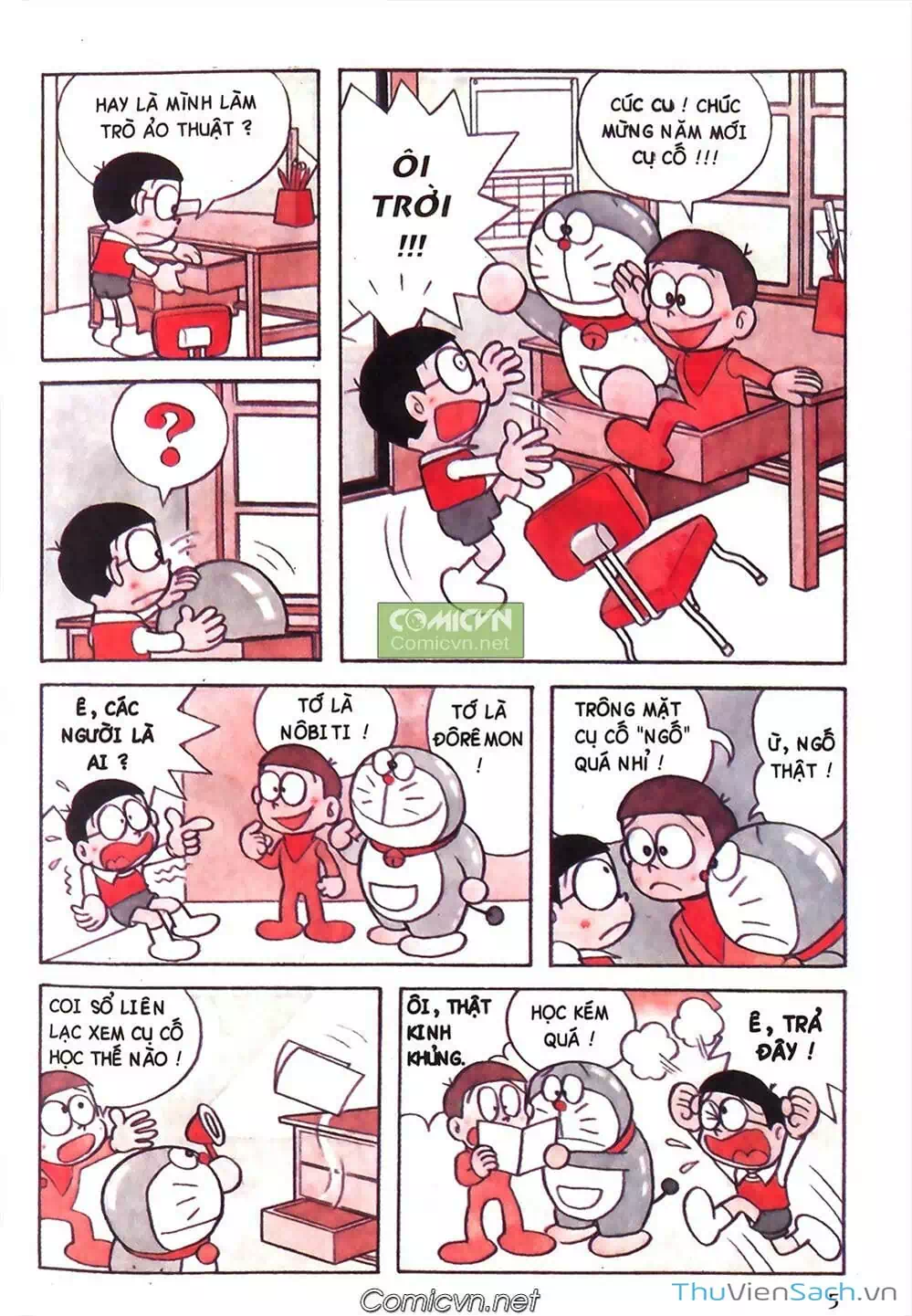 Truyện Tranh Doraemon Màu trang 5
