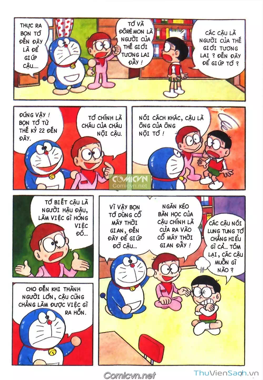 Truyện Tranh Doraemon Màu trang 5