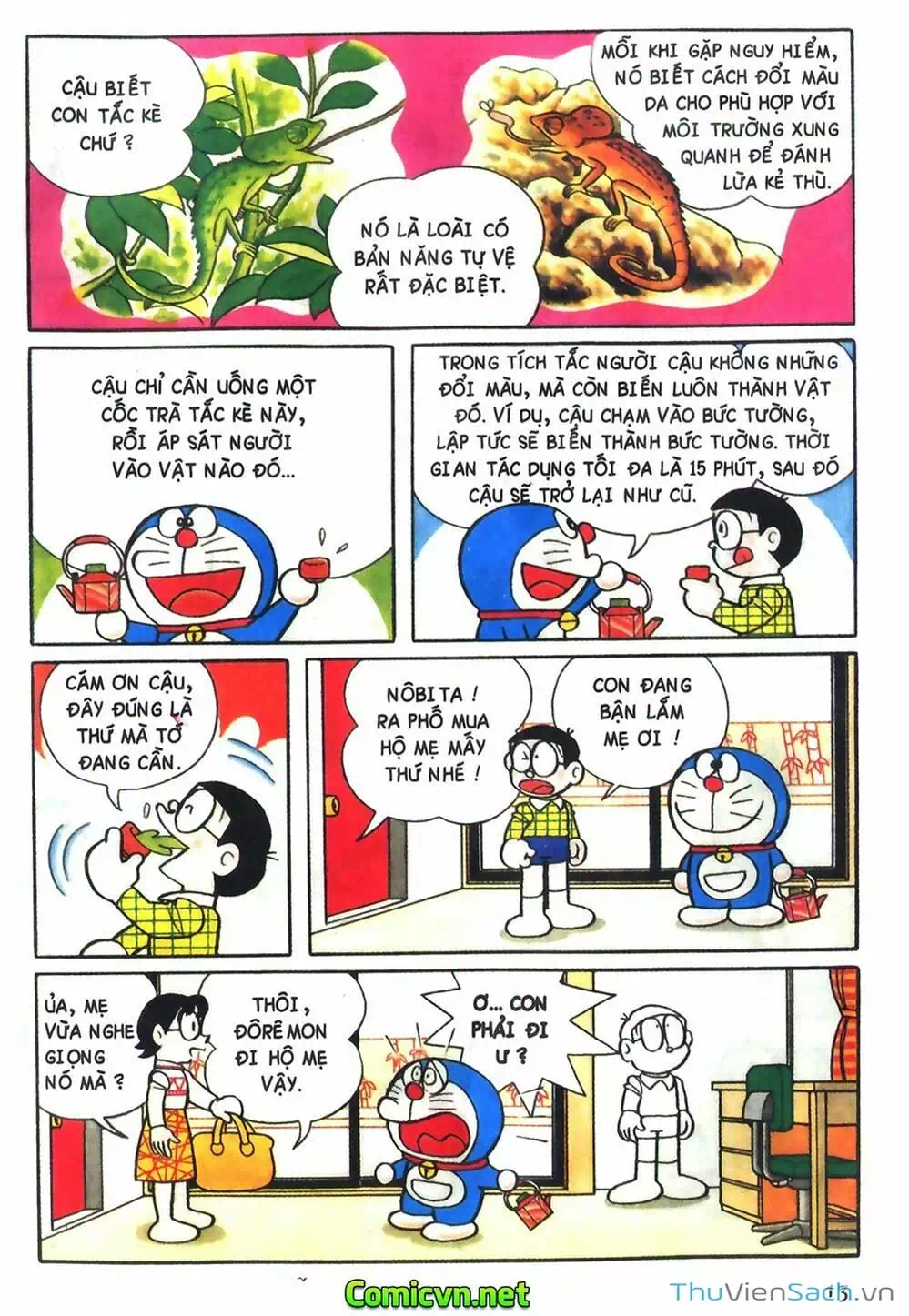 Truyện Tranh Doraemon Màu trang 5