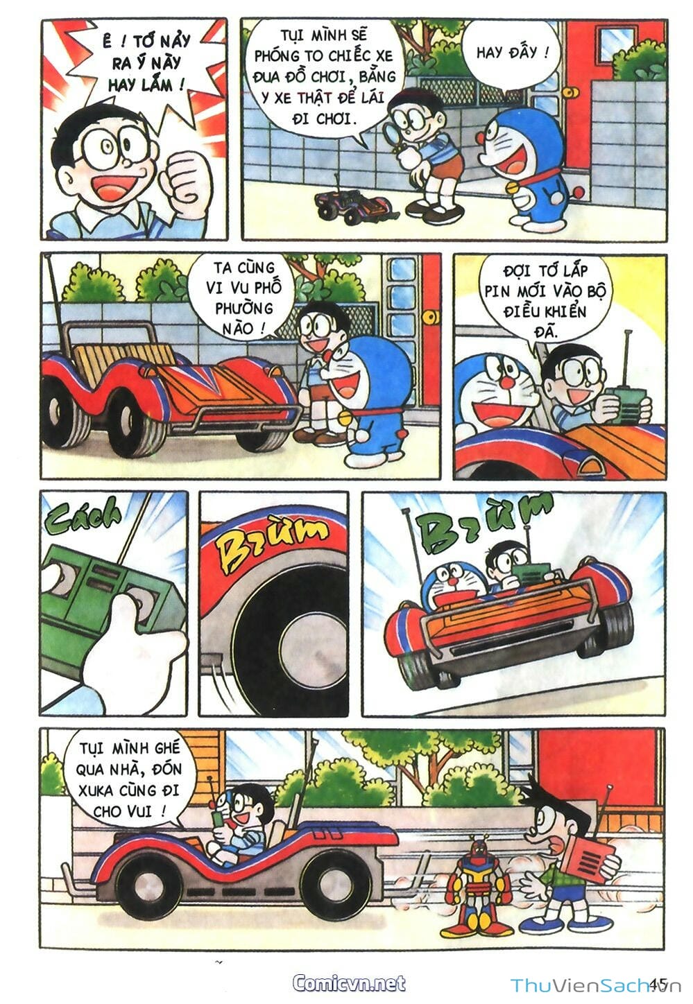 Truyện Tranh Doraemon Màu trang 5