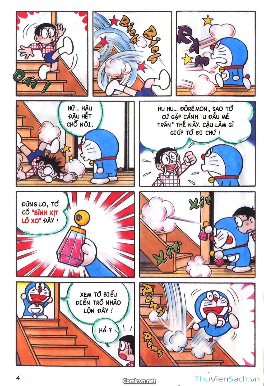 Truyện Tranh Doraemon Màu trang 5