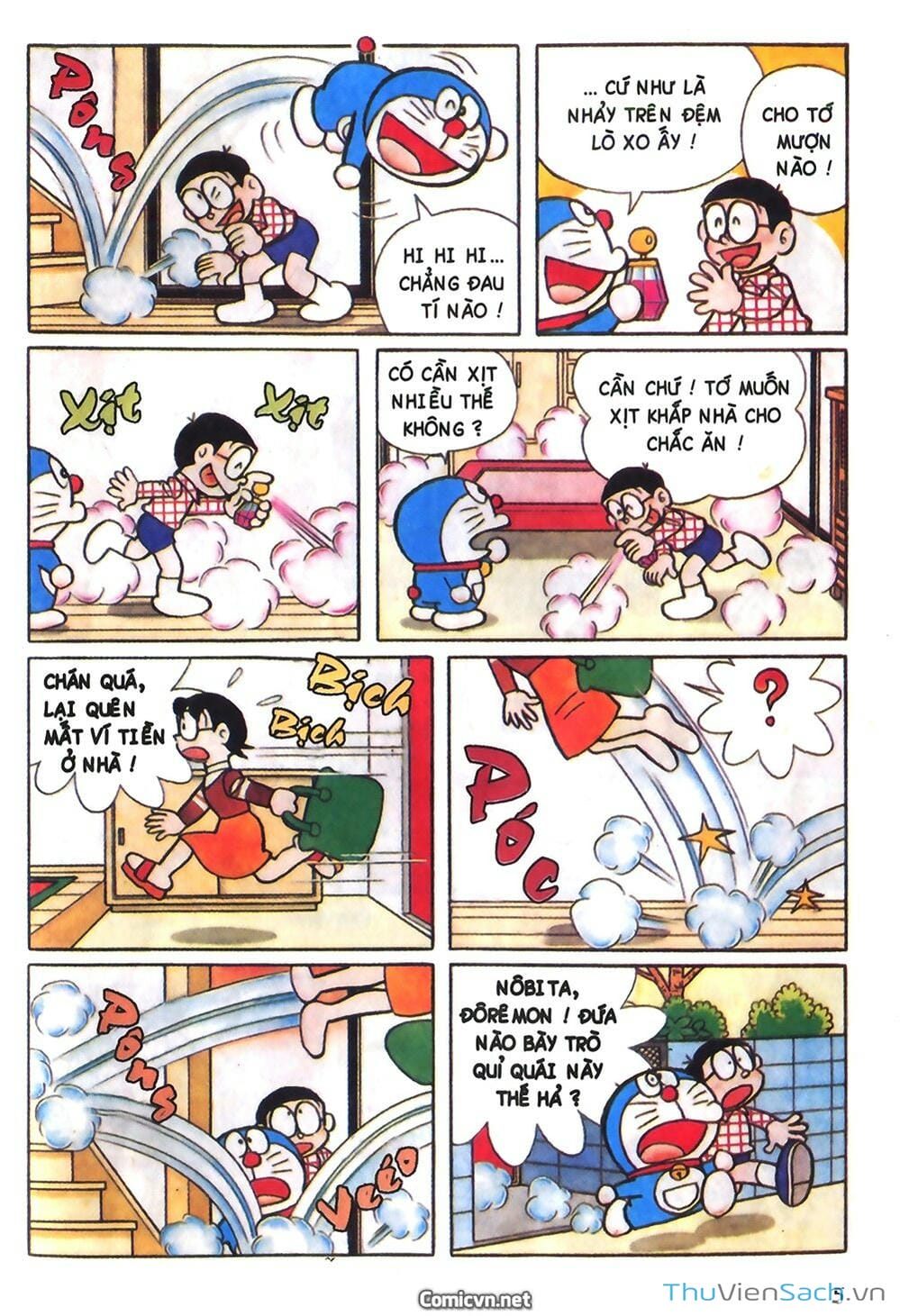 Truyện Tranh Doraemon Màu trang 5
