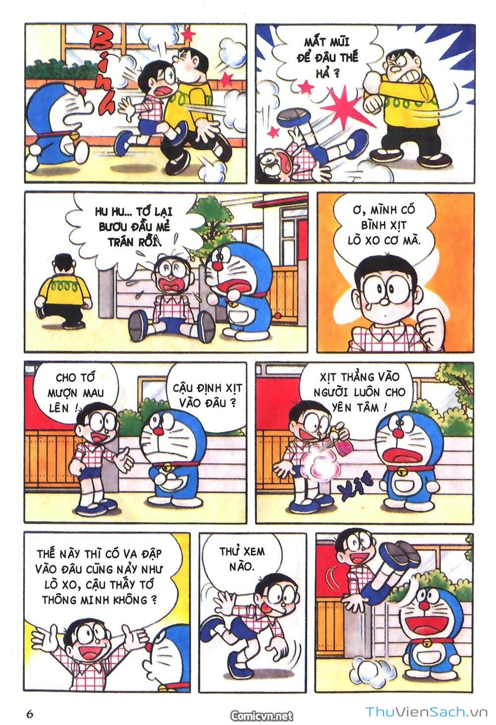 Truyện Tranh Doraemon Màu trang 202