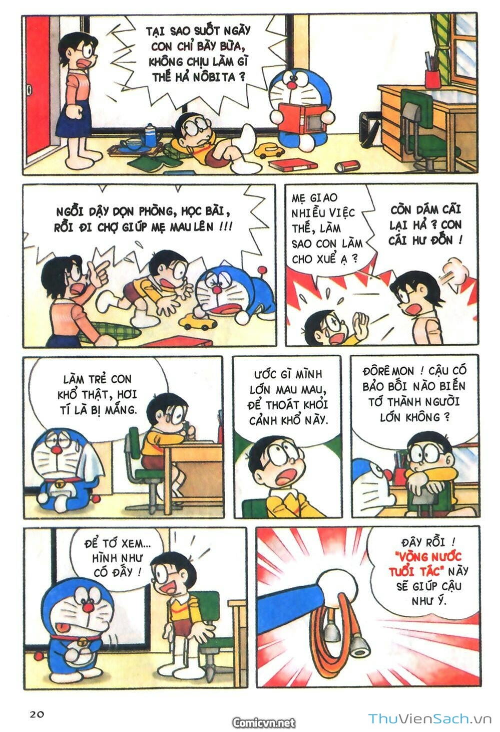 Truyện Tranh Doraemon Màu trang 5