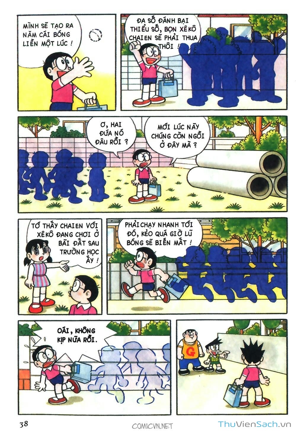 Truyện Tranh Doraemon Màu trang 5