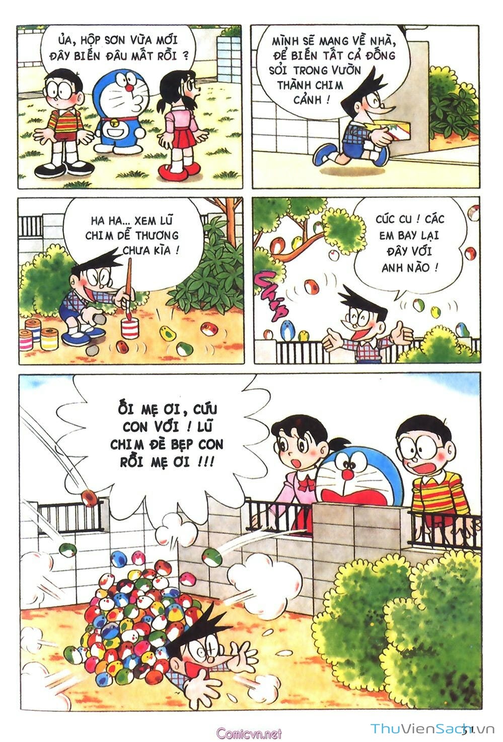 Truyện Tranh Doraemon Màu trang 5