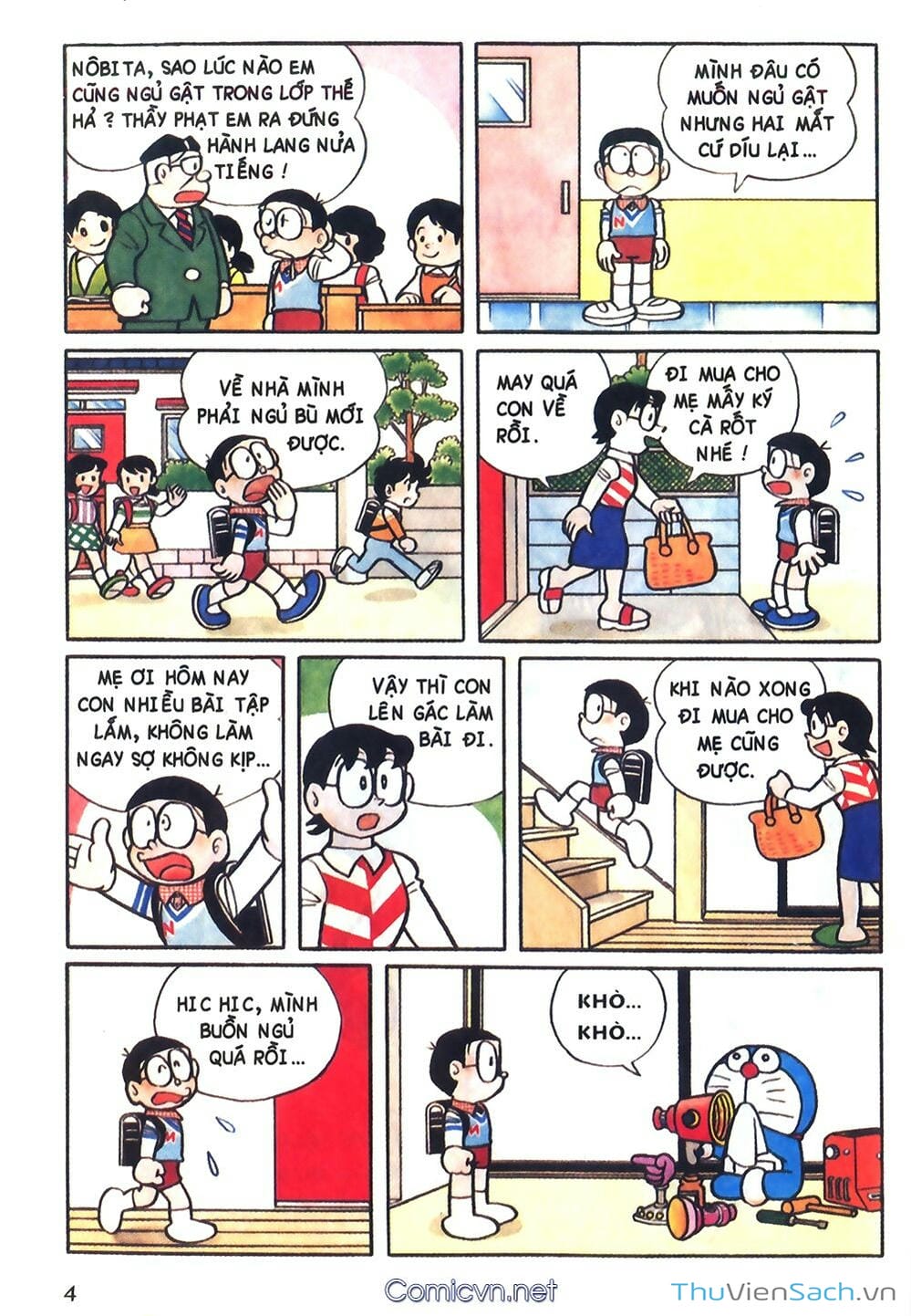 Truyện Tranh Doraemon Màu trang 5