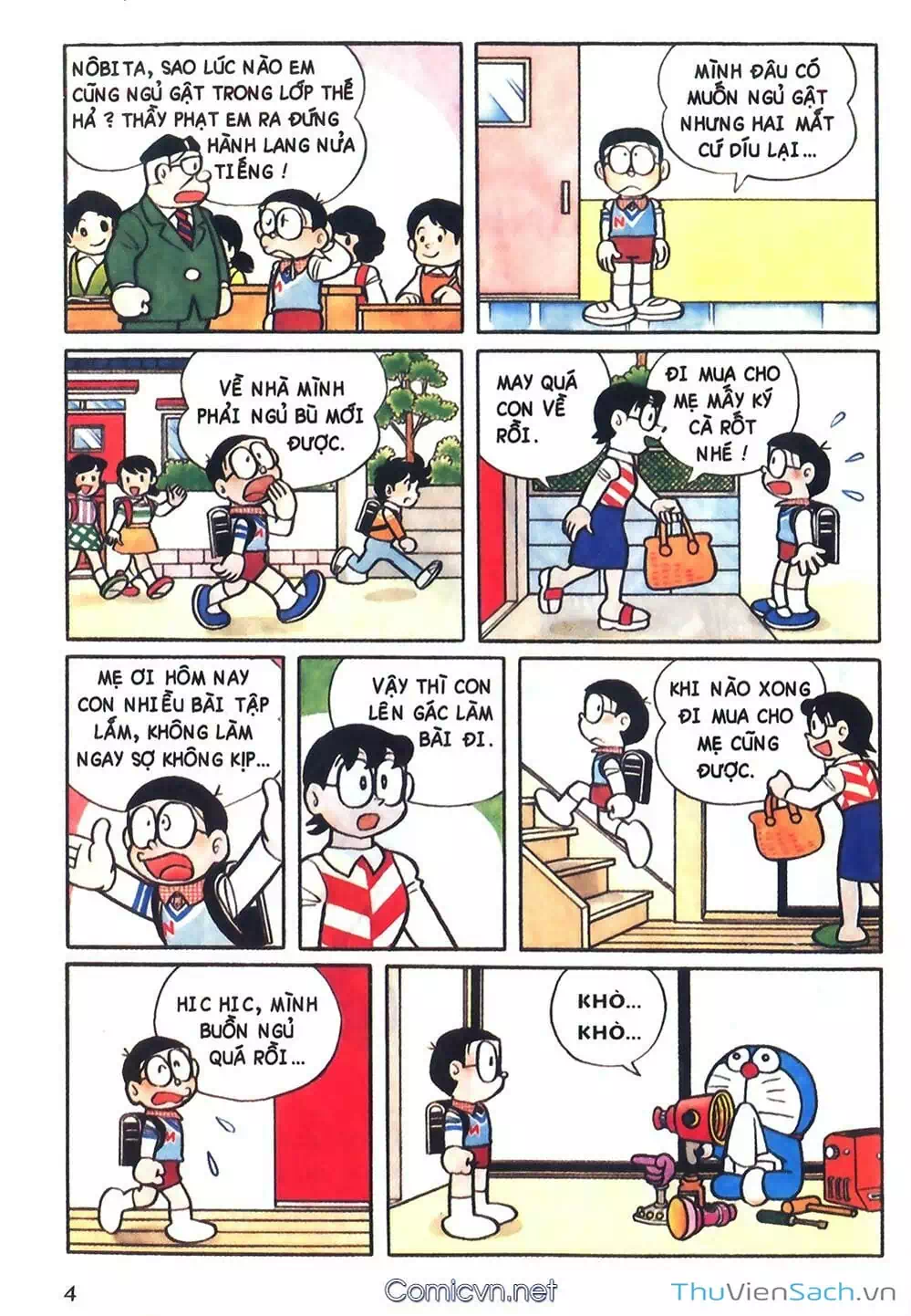 Truyện Tranh Doraemon Màu trang 5