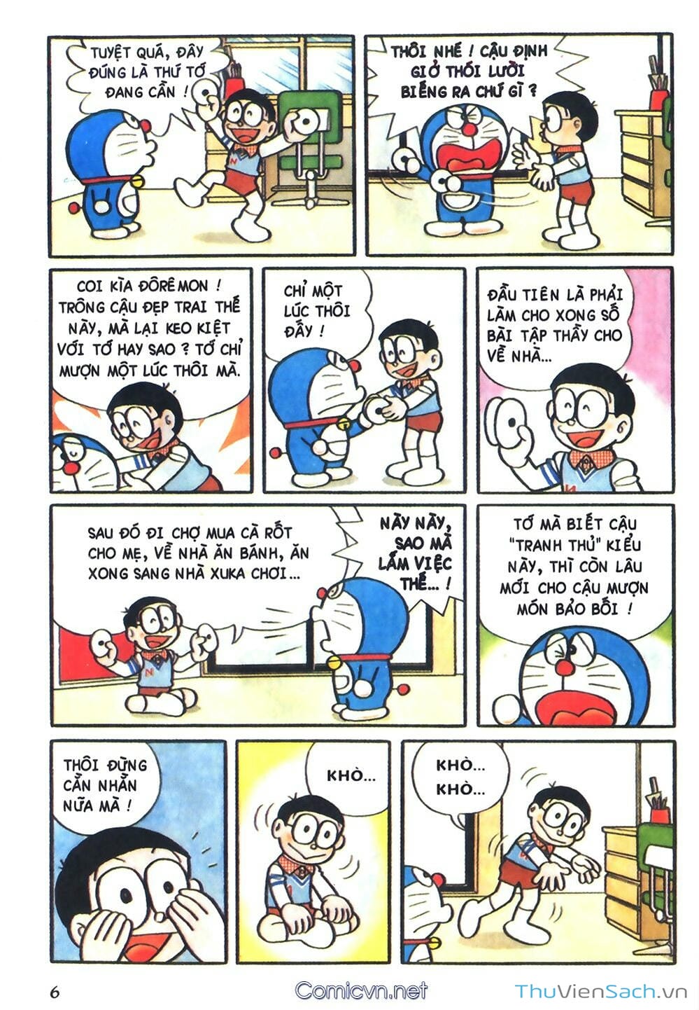 Truyện Tranh Doraemon Màu trang 5