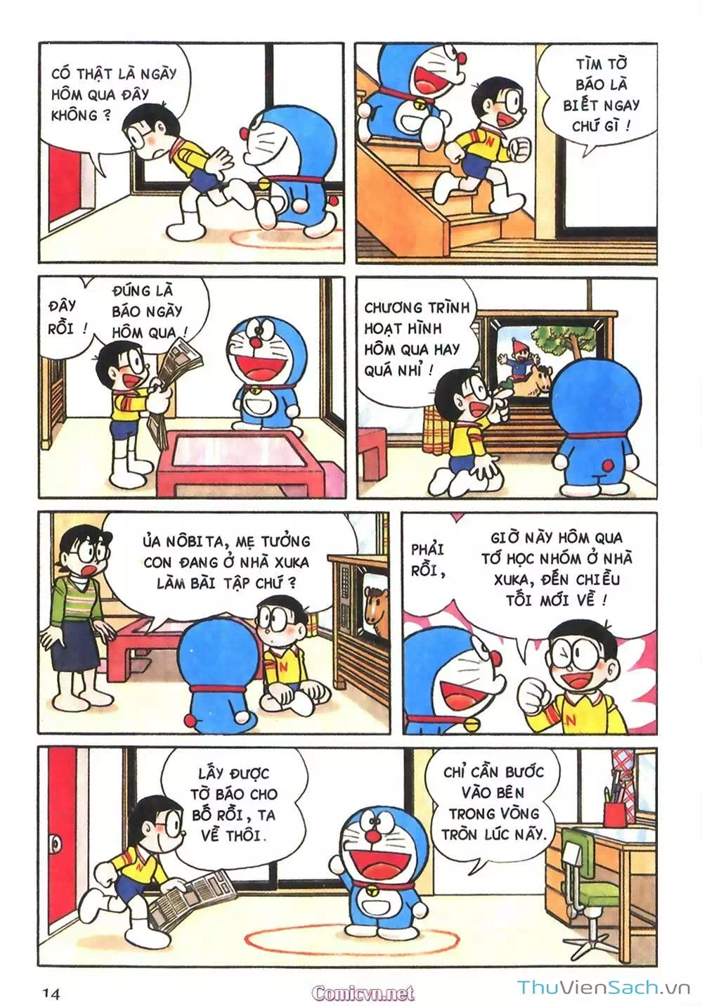 Truyện Tranh Doraemon Màu trang 5