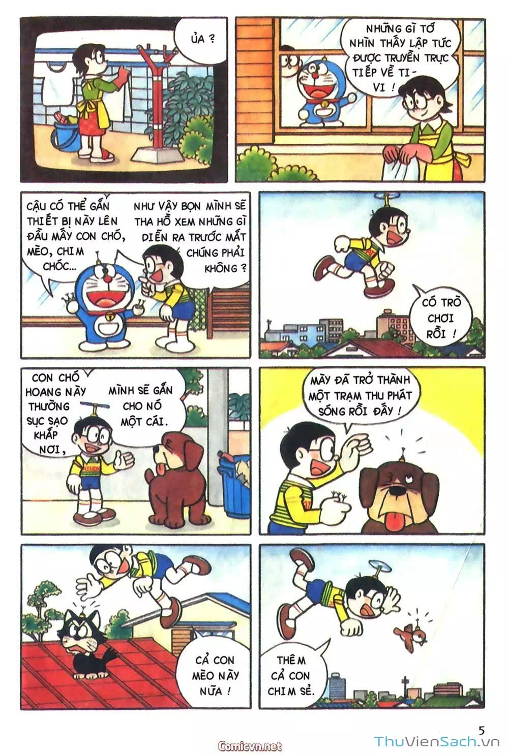 Truyện Tranh Doraemon Màu trang 5