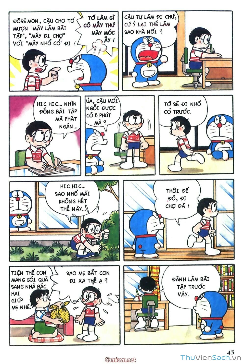 Truyện Tranh Doraemon Màu trang 5