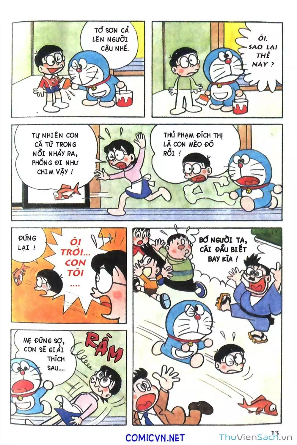 Truyện Tranh Doraemon Màu trang 5