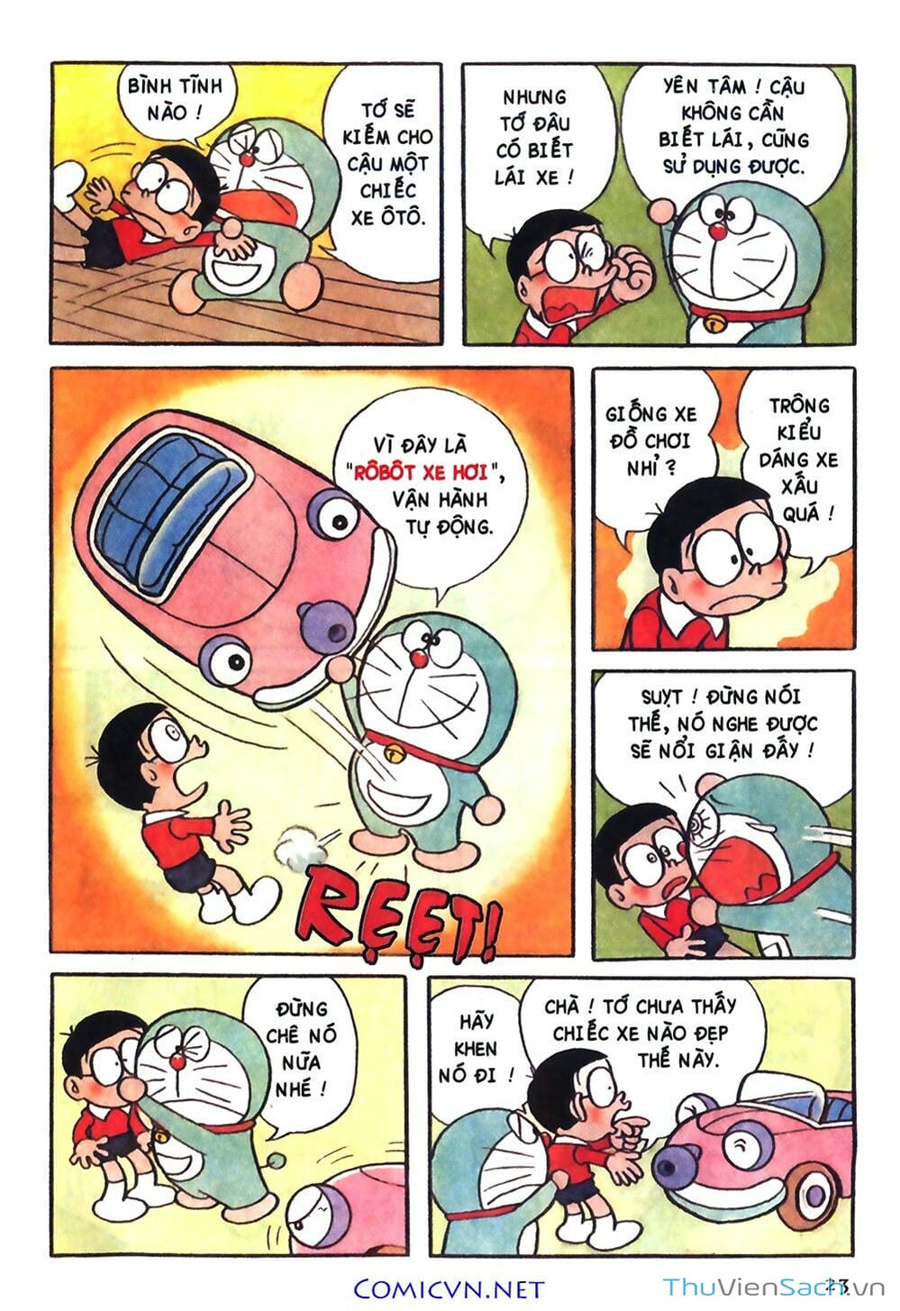 Truyện Tranh Doraemon Màu trang 5
