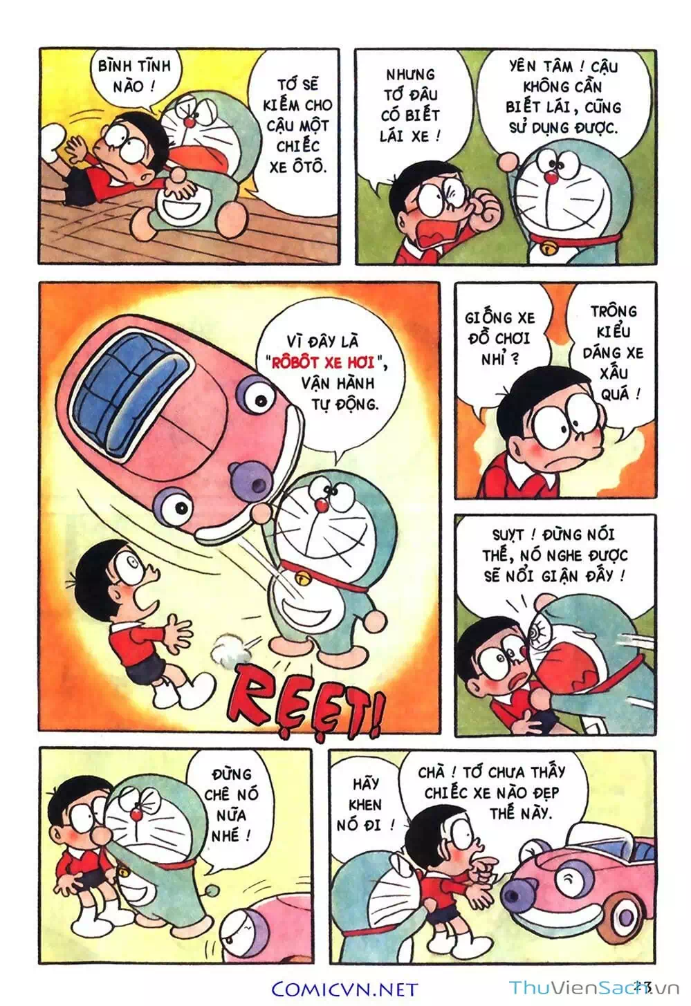 Truyện Tranh Doraemon Màu trang 5