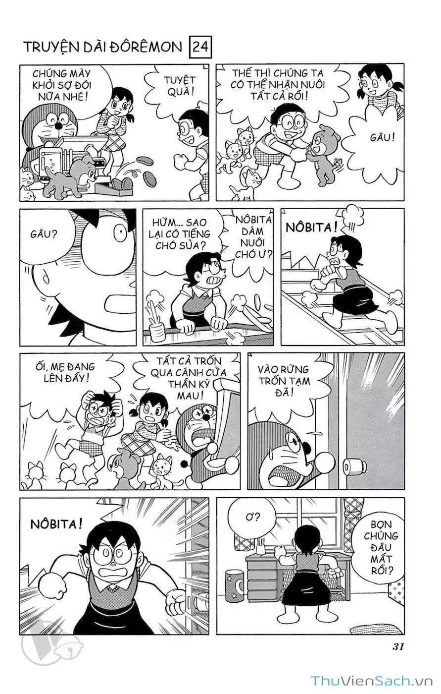 Truyện Tranh Doraemon: Nôbita Ở Vương Quốc Chó Mèo trang 11