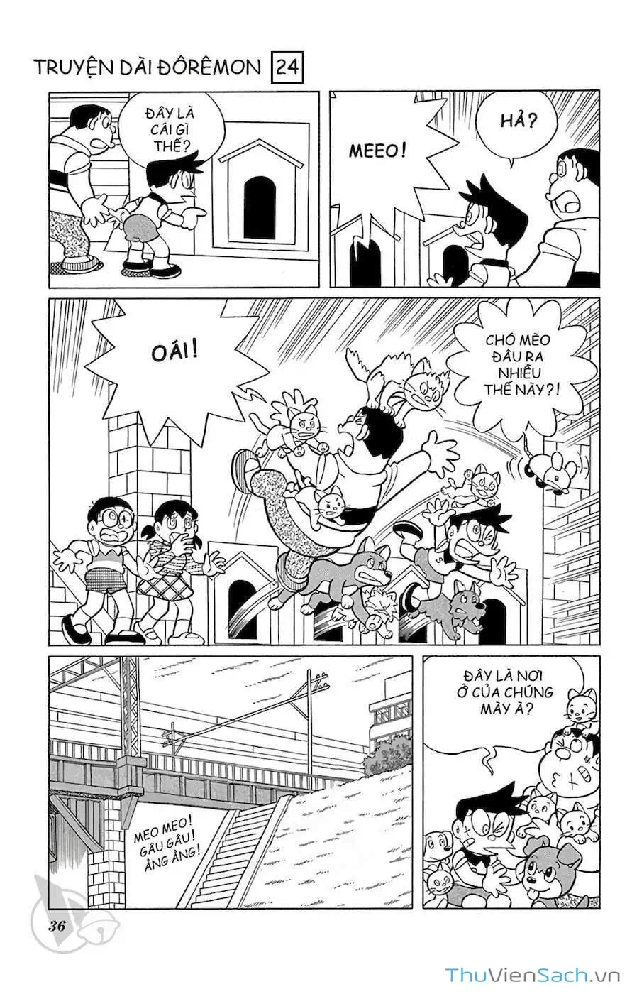 Truyện Tranh Doraemon: Nôbita Ở Vương Quốc Chó Mèo trang 11
