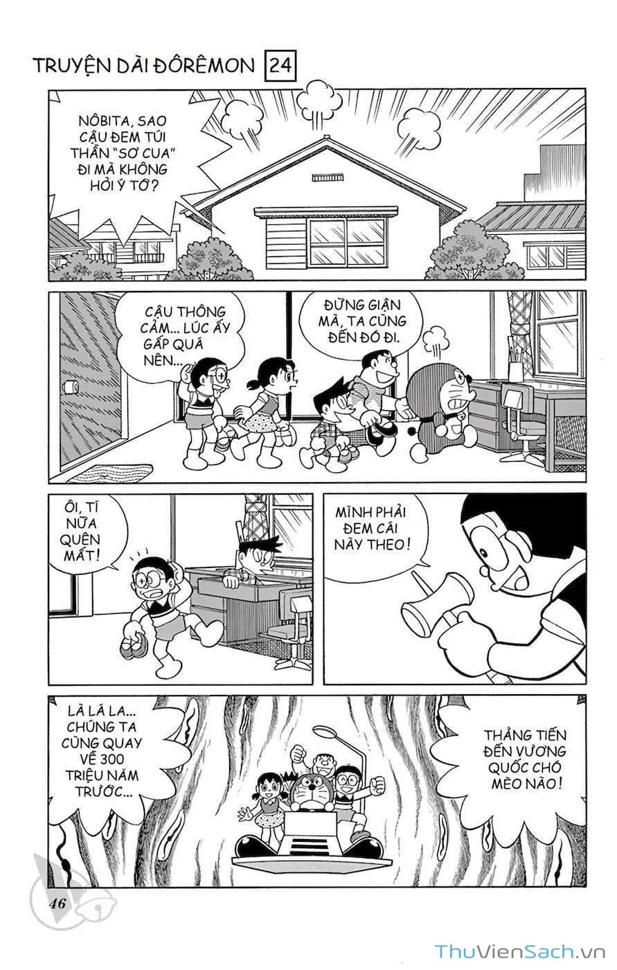 Truyện Tranh Doraemon: Nôbita Ở Vương Quốc Chó Mèo trang 11