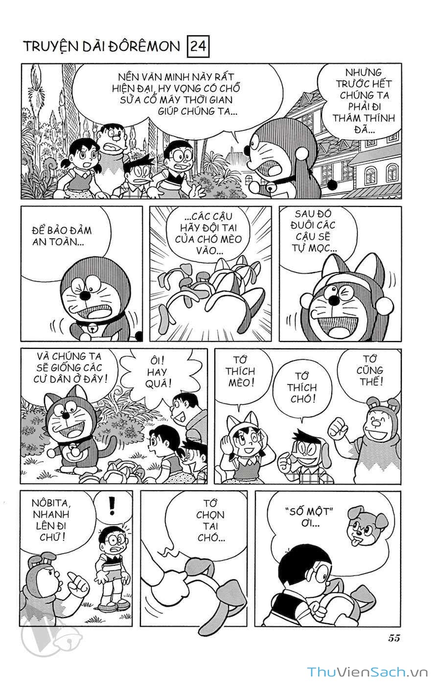 Truyện Tranh Doraemon: Nôbita Ở Vương Quốc Chó Mèo trang 11