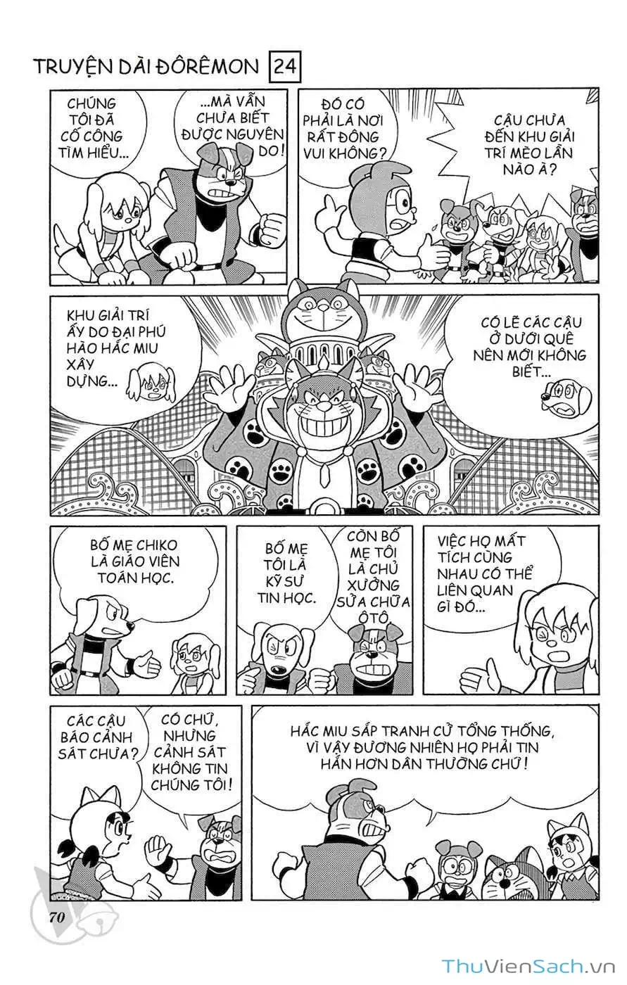 Truyện Tranh Doraemon: Nôbita Ở Vương Quốc Chó Mèo trang 11