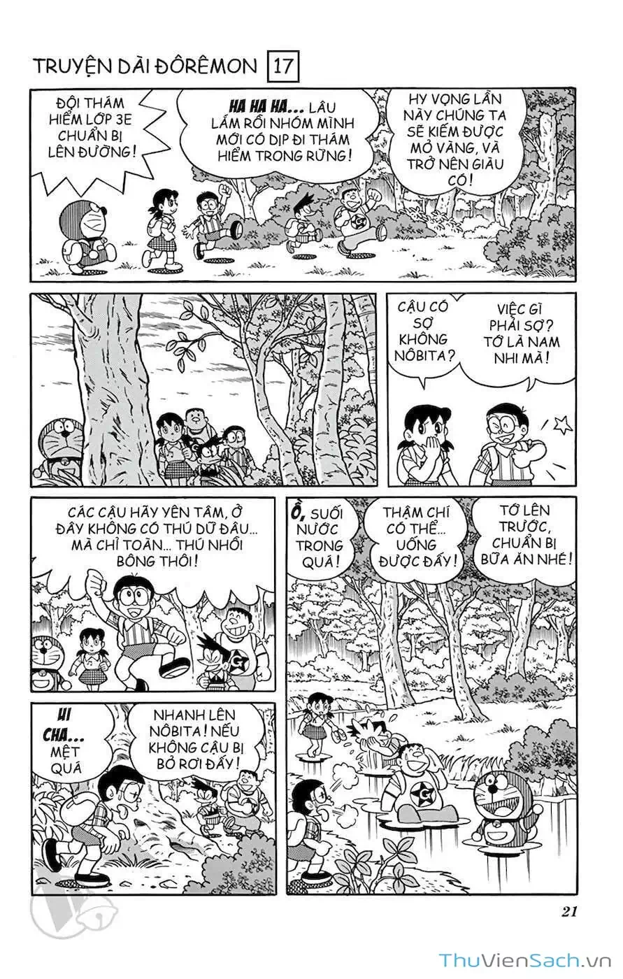 Truyện Tranh Doraemon: Thành Phố Thú Nhồi Bông trang 11